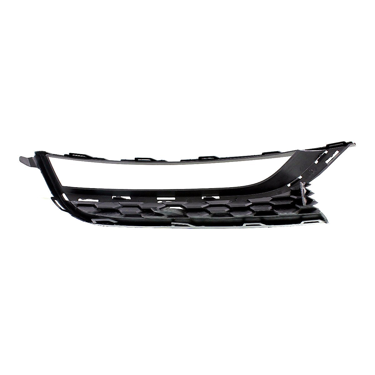 2012-2015 Volkswagen Passat Fog Light Bezel Front Driver Side Dark Gray Finish – Back View (VW1038122)