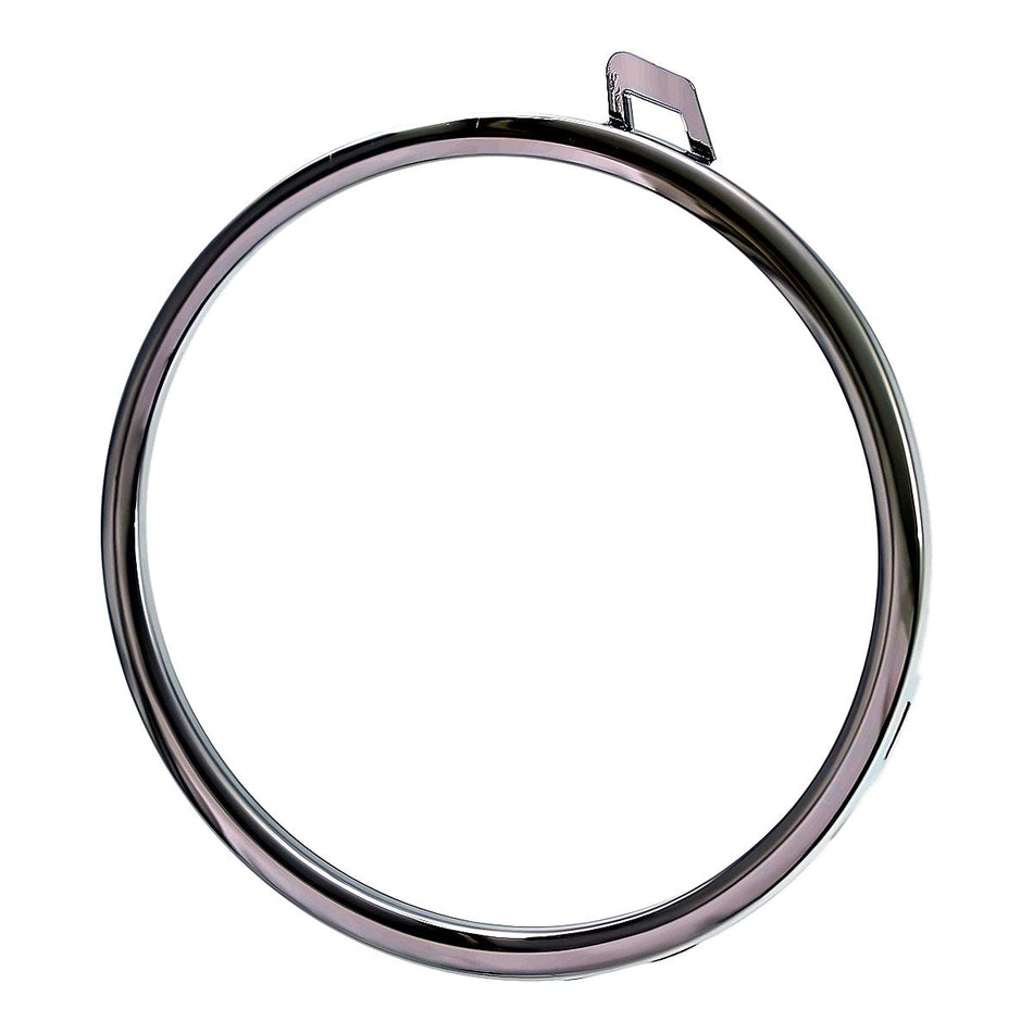 2010-2014 Volkswagen Golf Fog Light Trim Ring Front Driver Side Chrome Without R Model – Side View (VW1038126)