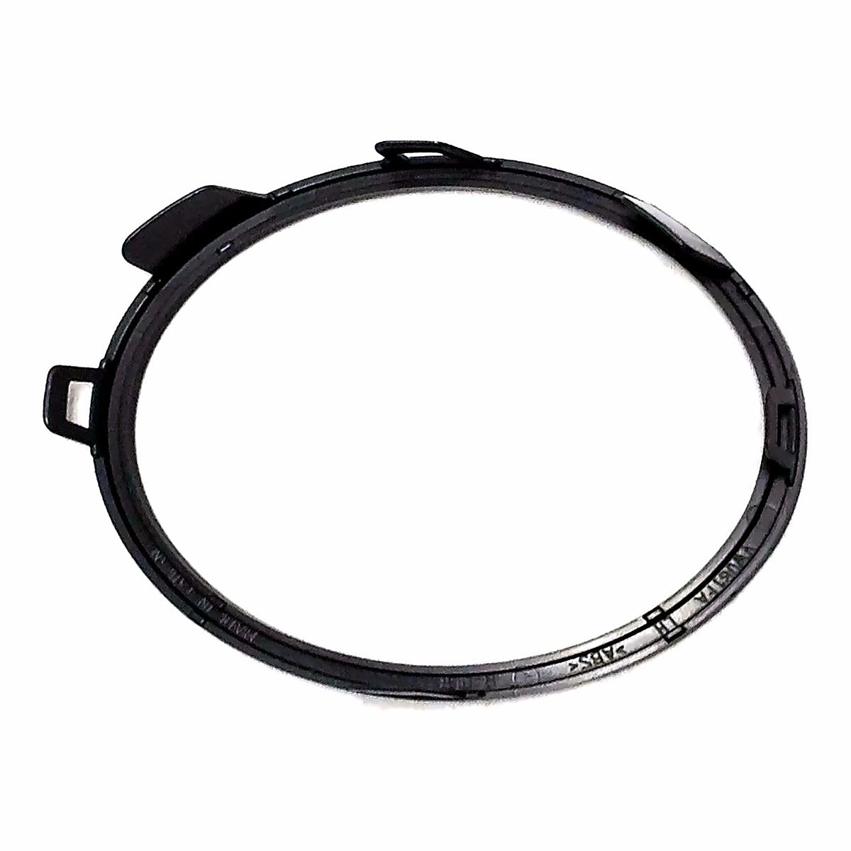2010-2014 Volkswagen Golf Fog Light Trim Ring Front Driver Side (Black) Without R Model – Back View (VW1038127)