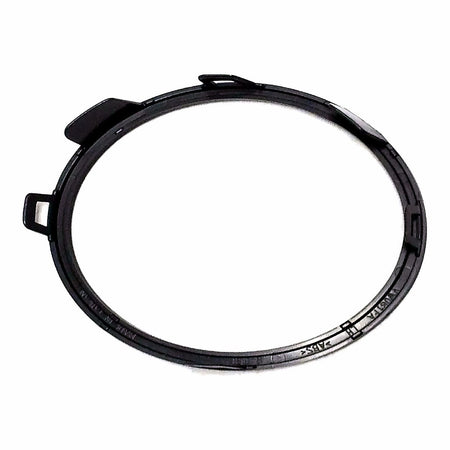 2010-2014 Volkswagen Golf Fog Light Trim Ring Front Driver Side (Black) Without R Model – Back View (VW1038127)