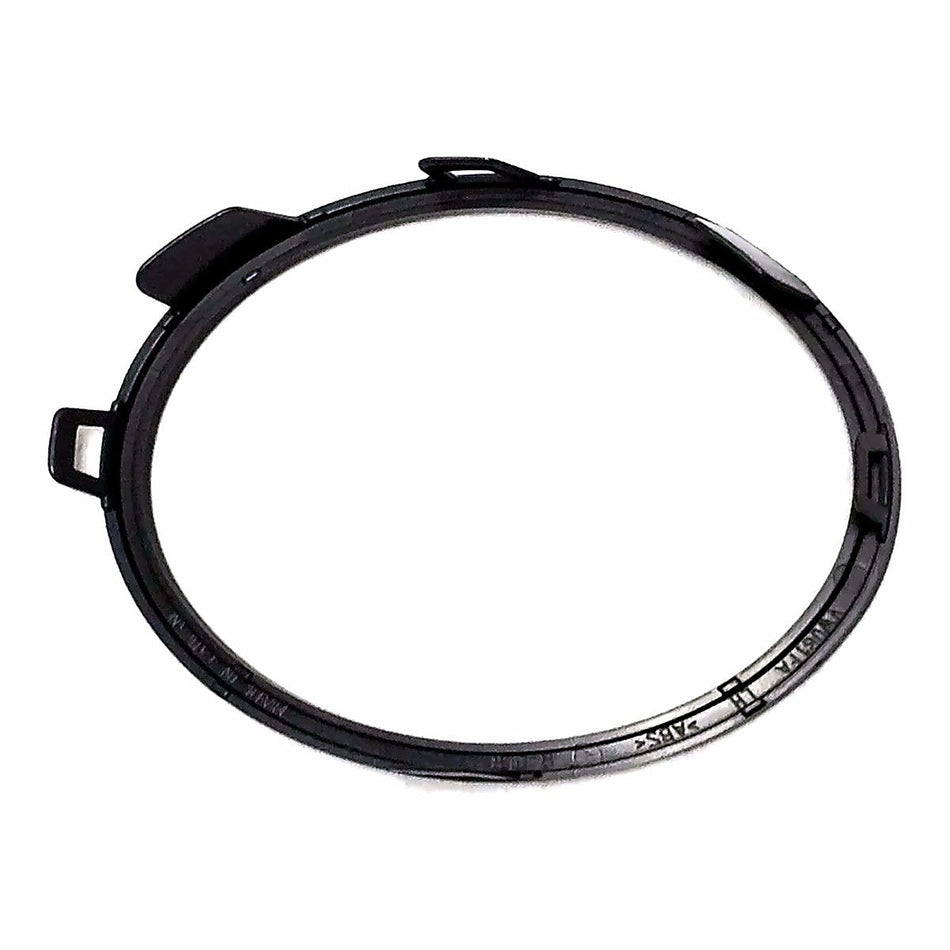2010-2014 Volkswagen Golf Fog Light Trim Ring Front Driver Side (Black) Without R Model – Back View (VW1038127)