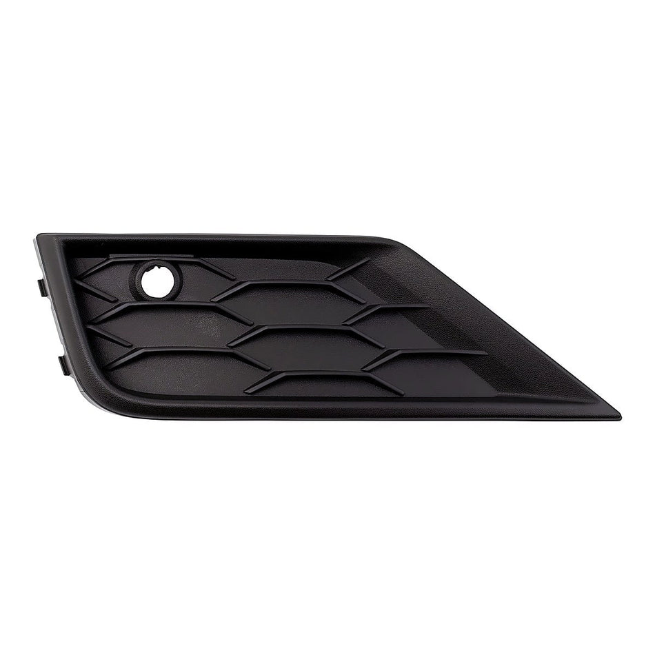 2018-2021 Volkswagen Tiguan Grille Lower Driver Side Textured With Sensor – Front View (VW1038149)