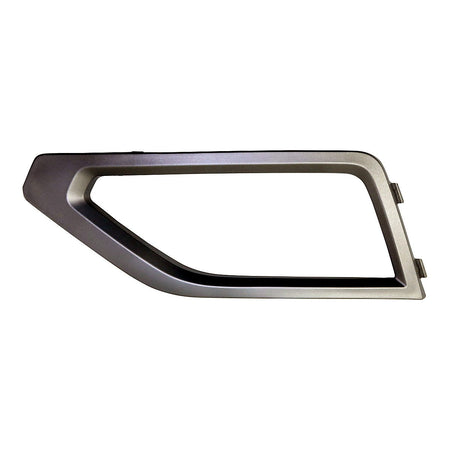 2018-2020 Volkswagen Atlas Fog Light Bezel Front Driver Side Ptd Silver Exclude R-Line Model – Front View (VW1038152)
