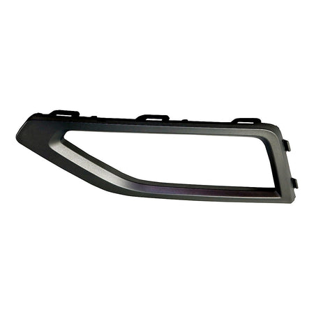 2018-2020 Volkswagen Atlas Fog Light Bezel Front Driver Side Ptd Silver Exclude R-Line Model – Side View (VW1038152)