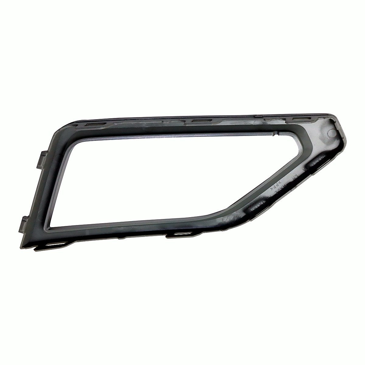 2018-2020 Volkswagen Atlas Fog Light Bezel Front Driver Side Ptd Silver Exclude R-Line Model – Back View (VW1038152)
