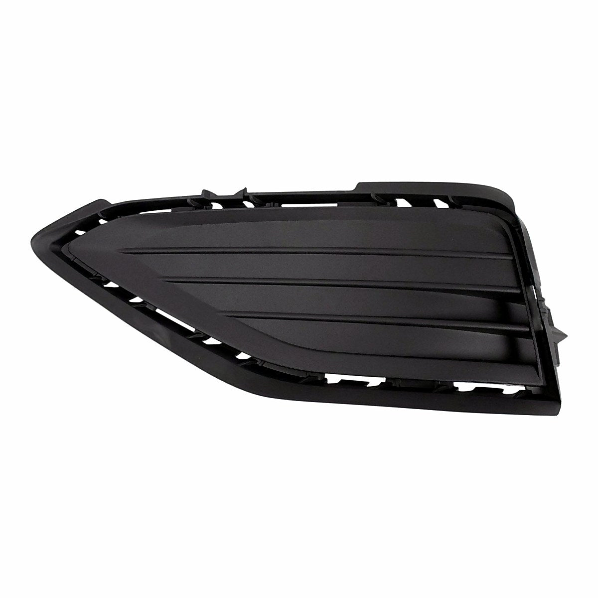 2019-2021 Volkswagen Jetta Fog Light Cover Front Driver Side Textured Black – Front View (VW1038159)