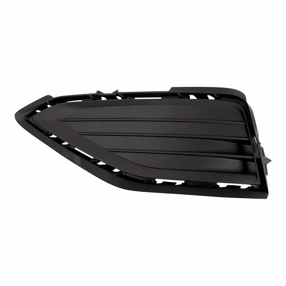 2019-2021 Volkswagen Jetta Fog Light Cover Front Driver Side Textured Black – Front View (VW1038159)