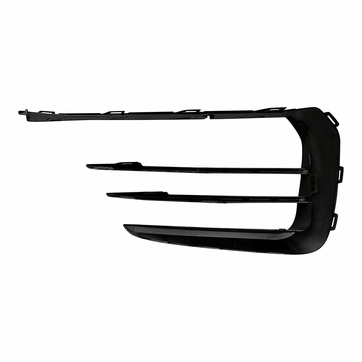 2018-2020 Volkswagen Gti Fog Light Bezel Front Driver Side Textured Black – Back View (VW1038163)