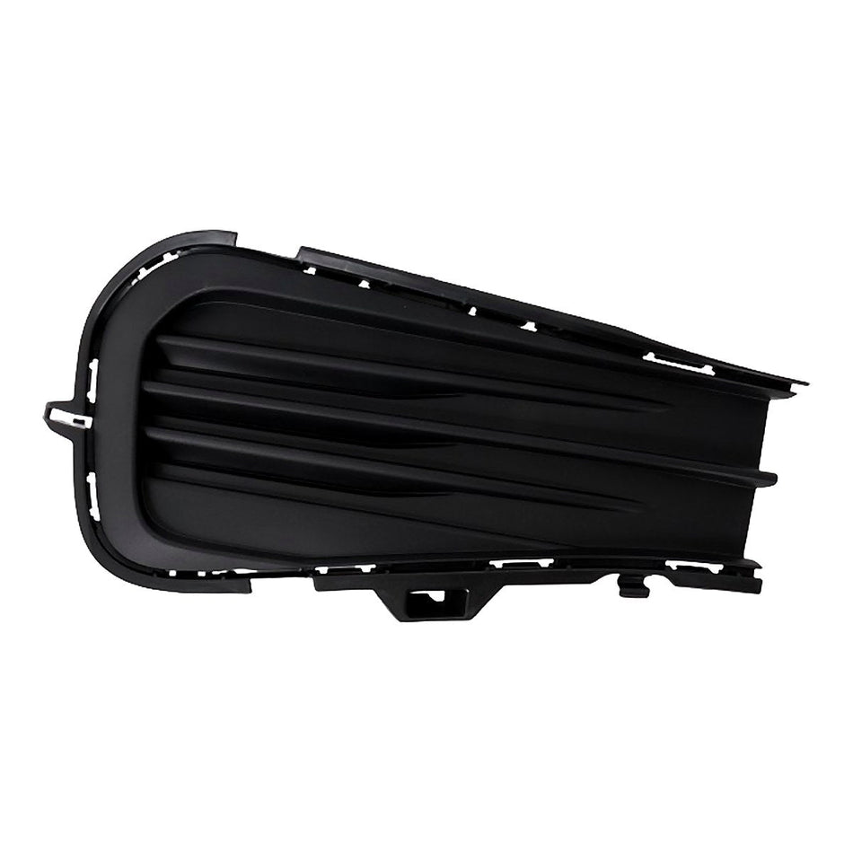 2022-2024 Volkswagen Jetta Fog Light Cover Driver Side Textured Black Exclude Gli – Front View (VW1038175)