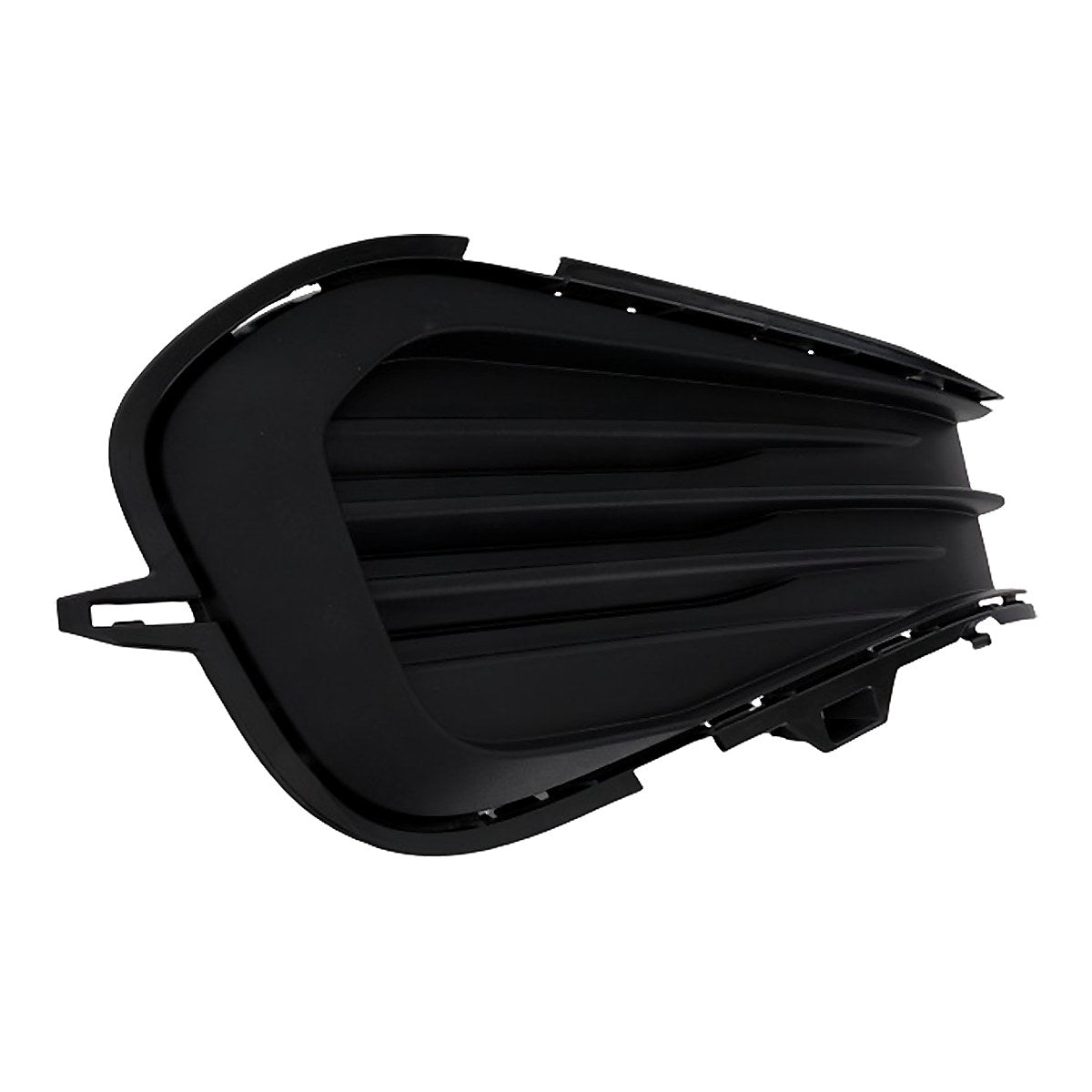 2022-2024 Volkswagen Jetta Fog Light Cover Driver Side Textured Black Exclude Gli – Side View (VW1038175)