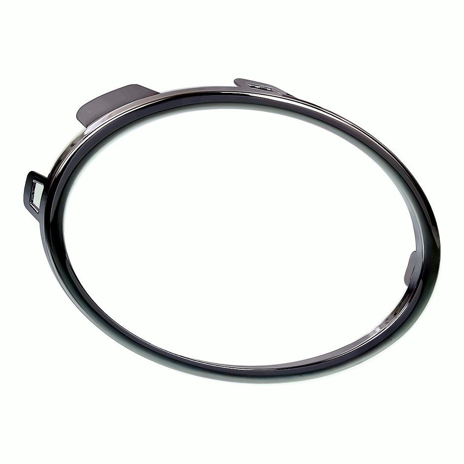 2010-2014 Volkswagen Golf Fog Light Trim Ring Front Passenger Side Chrome Without R Model – Front View (VW1039126)