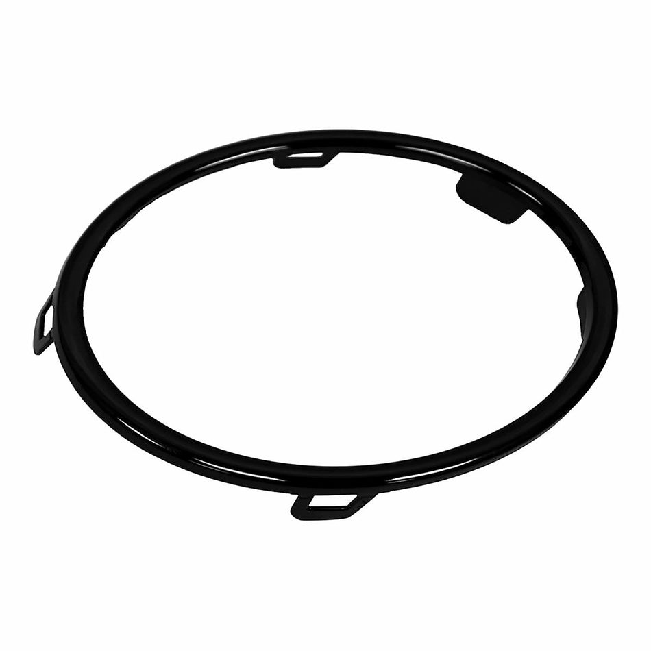2010-2014 Volkswagen Golf Fog Light Trim Ring Front Passenger Side (Black) Without R Model – Front View (VW1039127)