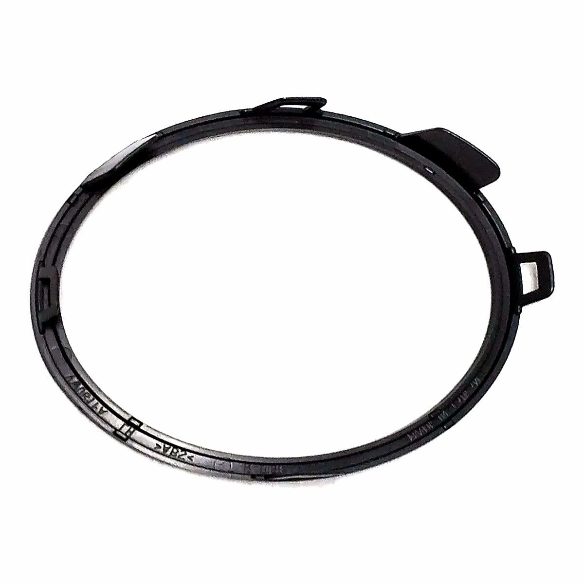 2010-2014 Volkswagen Golf Fog Light Trim Ring Front Passenger Side (Black) Without R Model – Back View (VW1039127)