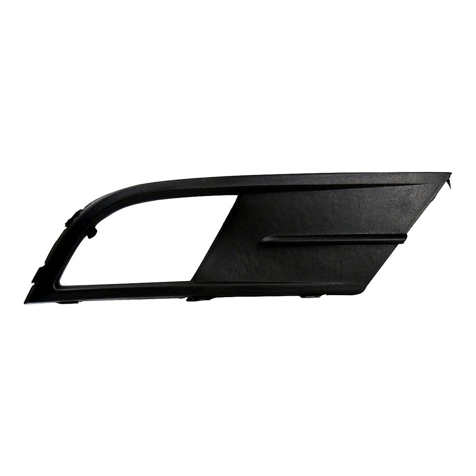 2015-2018 Volkswagen Jetta Fog Light Bezel Front Passenger Side Black – Front View (VW1039133)