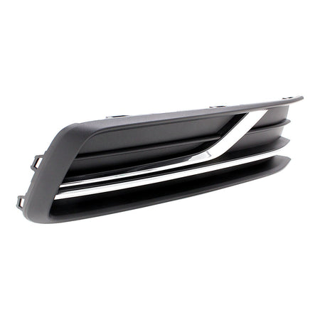 2016-2019 Volkswagen Passat Fog Light Cover Front Passenger Side With Chrome Moulding – Side View (VW1039145)