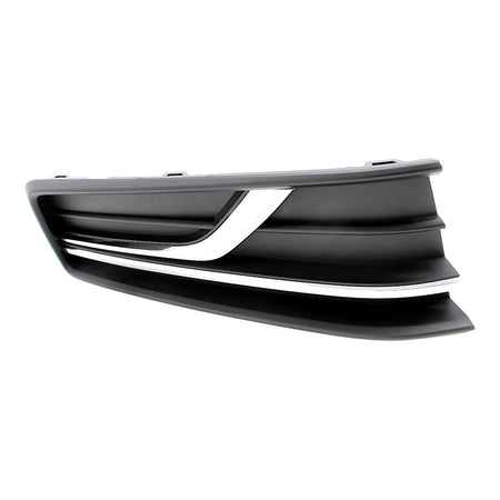 2016-2019 Volkswagen Passat Fog Light Cover Front Passenger Side With Chrome Moulding – Side View (VW1039145)