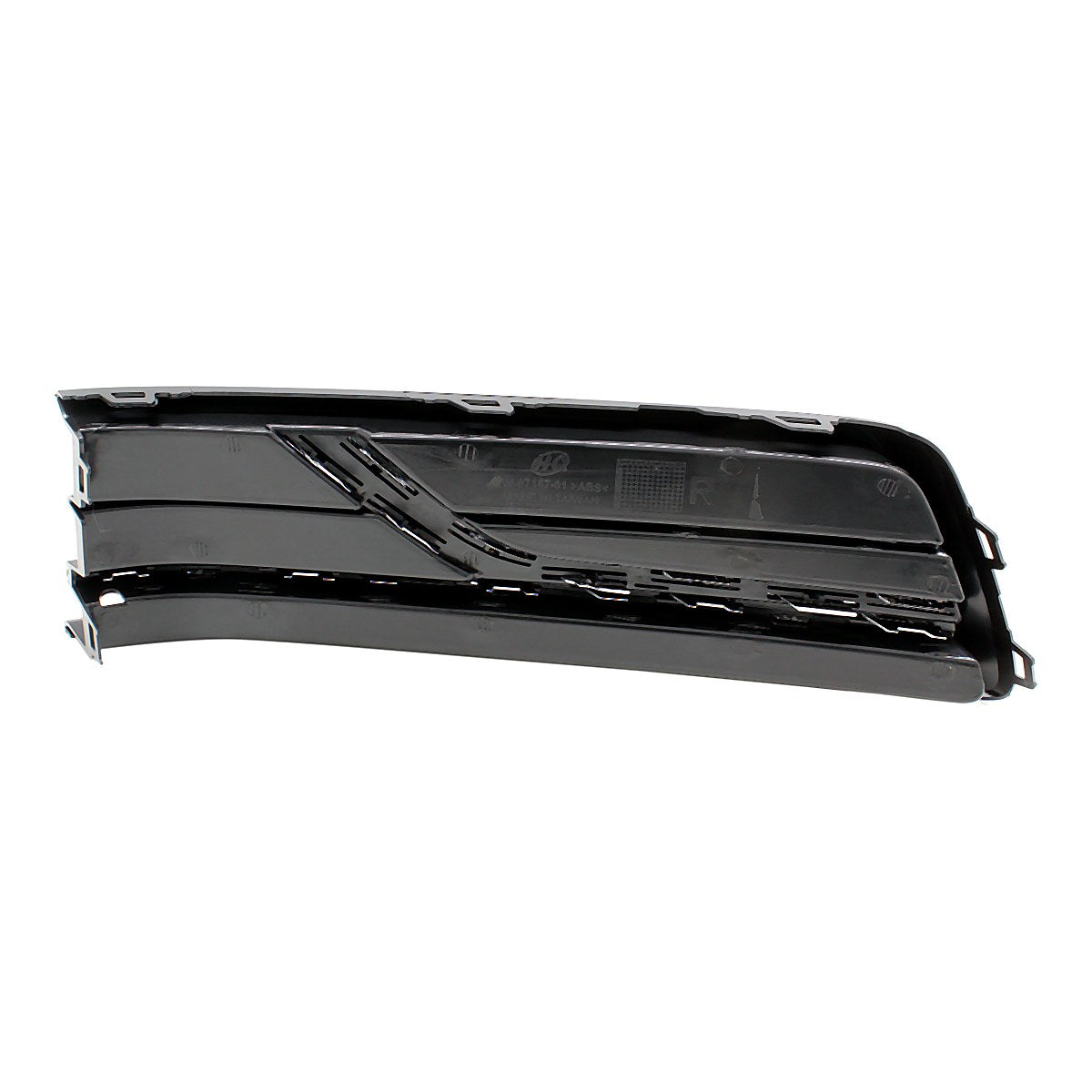 2016-2019 Volkswagen Passat Fog Light Cover Front Passenger Side With Chrome Moulding – Back View (VW1039145)