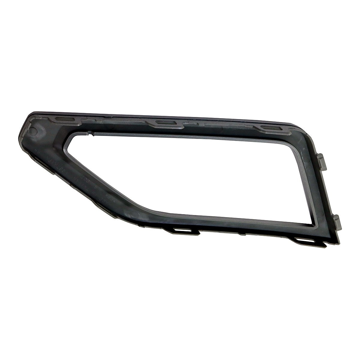 2018-2020 Volkswagen Atlas Fog Light Bezel Front Passenger Side Ptd Silver Exclude R-Line – Back View (VW1039152)