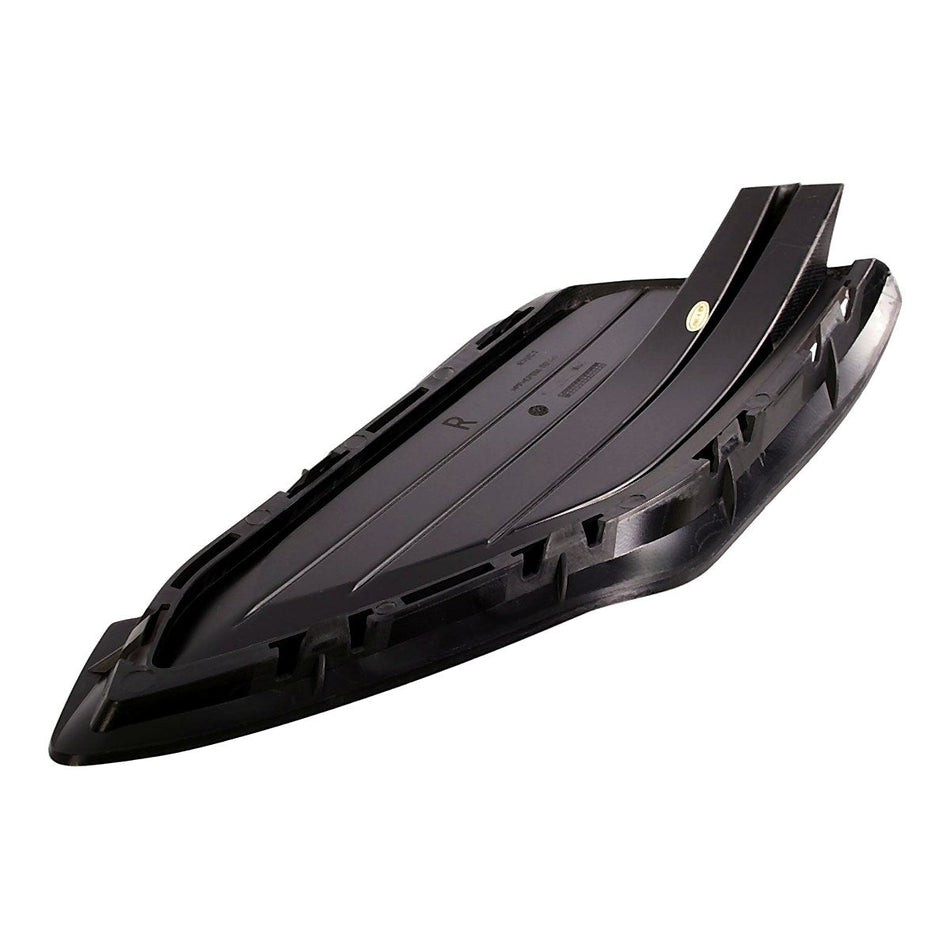 2019-2021 Volkswagen Jetta Fog Light Cover Front Passenger Side Textured Black – Side View (VW1039159)