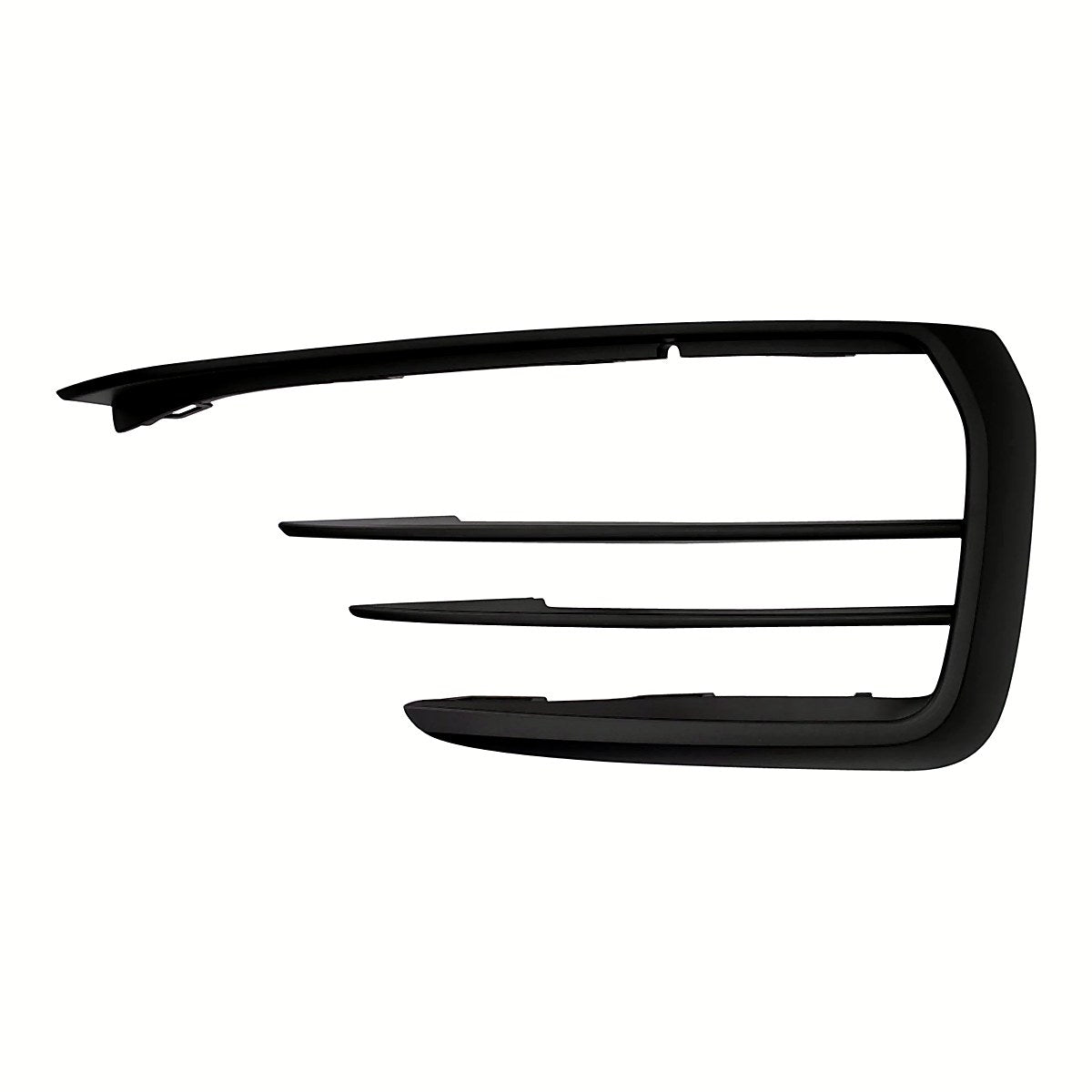2018-2021 Volkswagen Gti Fog Light Bezel Front Passenger Side Textured Black – Front View (VW1039163)