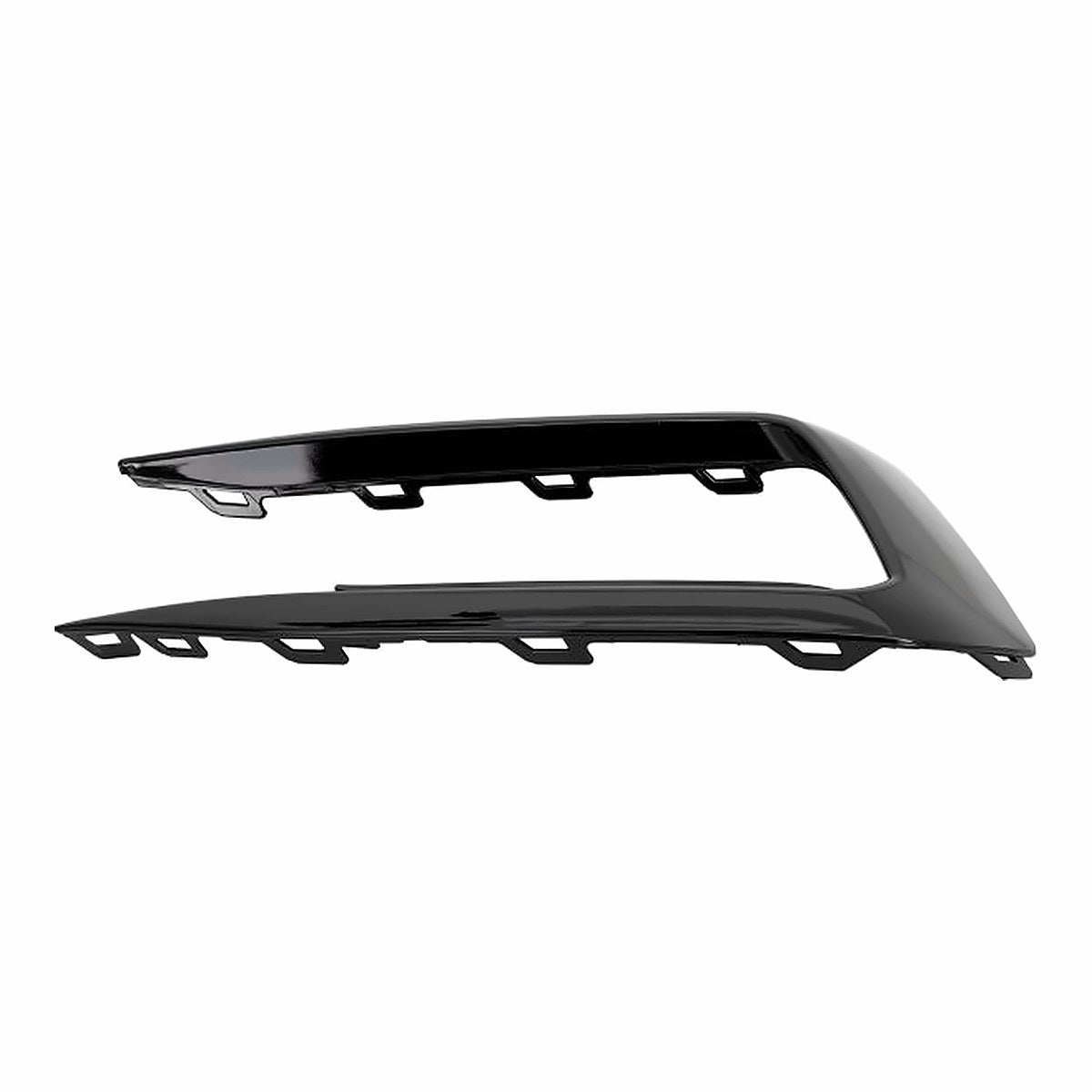 2020-2021 Volkswagen Jetta Grille Front Passenger Side Gloss Black Gli Models – Side View (VW1039169)