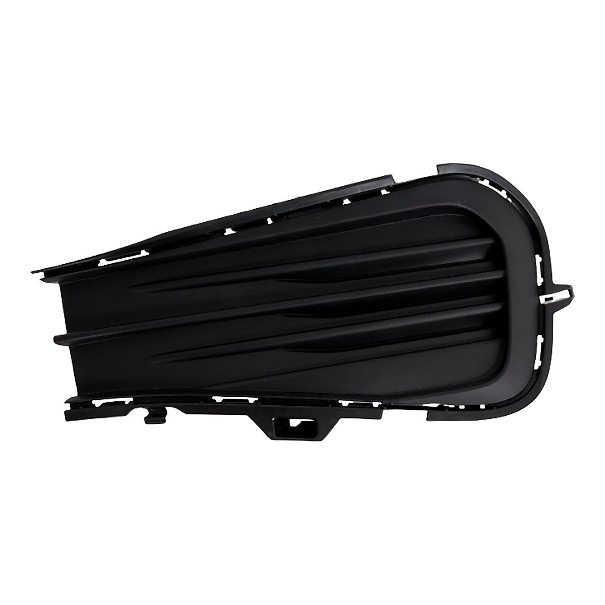 2022-2024 Volkswagen Jetta Fog Light Cover Passenger Side Textured Black Exclude Gli – Front View (VW1039175)