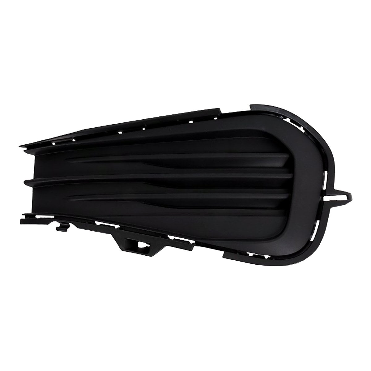 2022-2024 Volkswagen Jetta Fog Light Cover Passenger Side Textured Black Exclude Gli – Side View (VW1039175)