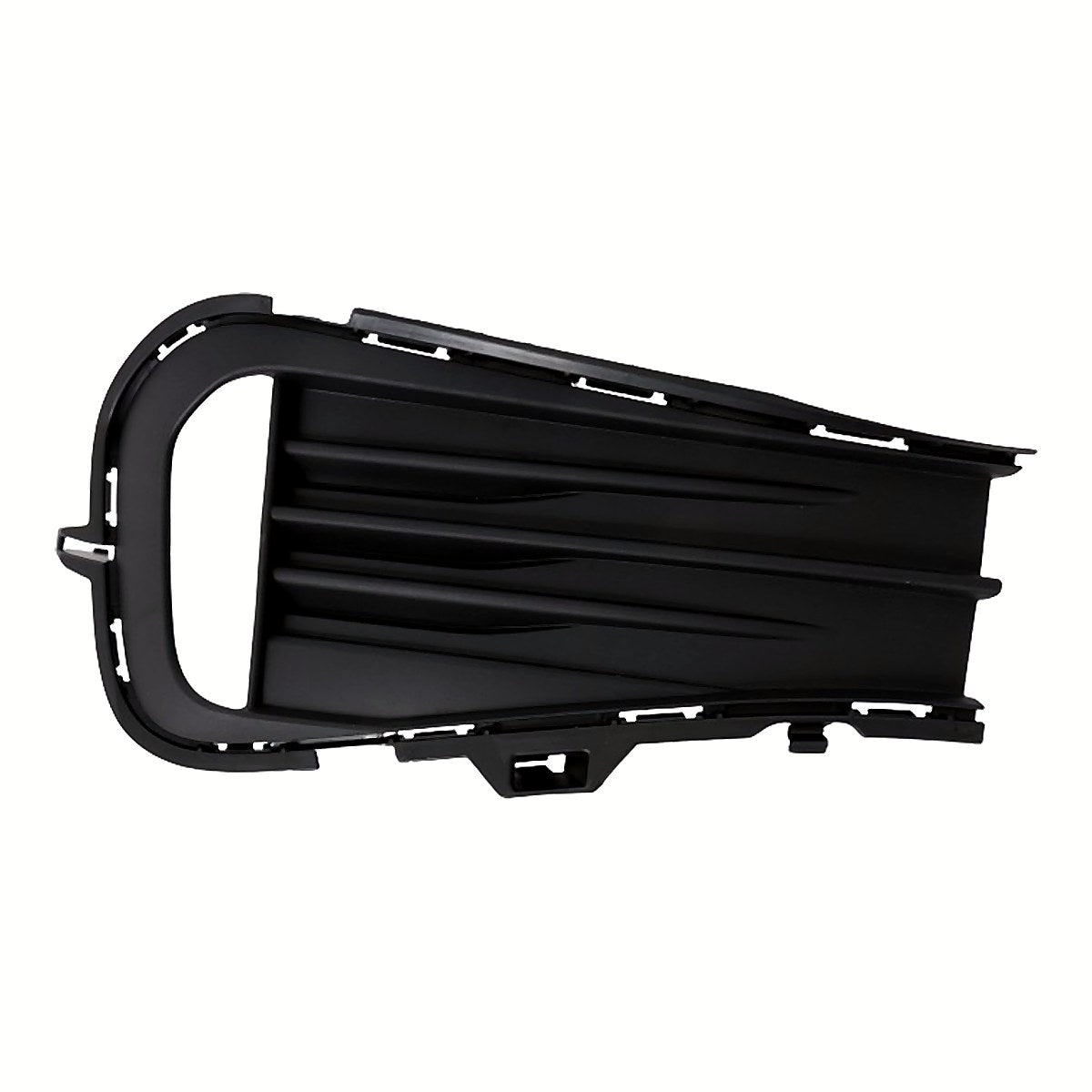 2022-2024 Volkswagen Jetta Fog Light Bezel Front Passenger Side Textured Black Exclude Gli – Front View (VW1039176)