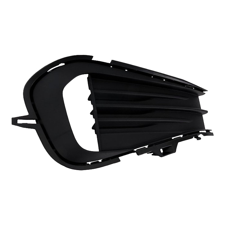 2022-2024 Volkswagen Jetta Fog Light Bezel Front Passenger Side Textured Black Exclude Gli – Side View (VW1039176)
