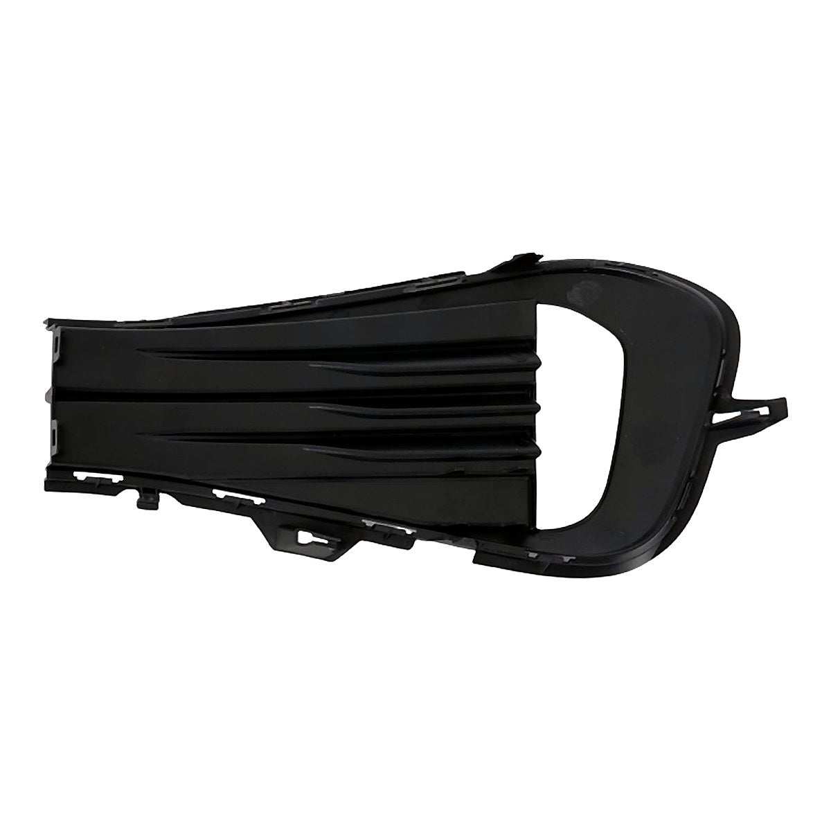 2022-2024 Volkswagen Jetta Fog Light Bezel Front Passenger Side Textured Black Exclude Gli – Side View (VW1039176)