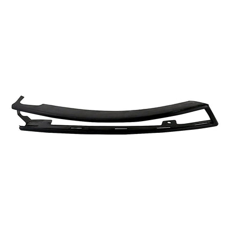 2006-2010 Volkswagen Passat Bumper Moulding Front Outer Passenger Side (Fits In Fog Hole) Smooth Black_VW1059101