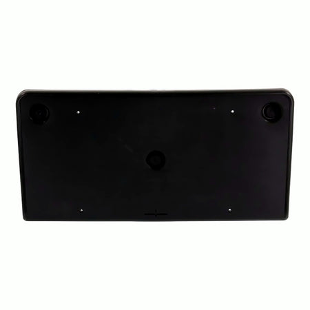 2011-2014 Volkswagen Jetta License Plate Bracket Front (Matte-Black) Sdn – Front View (VW1068102)