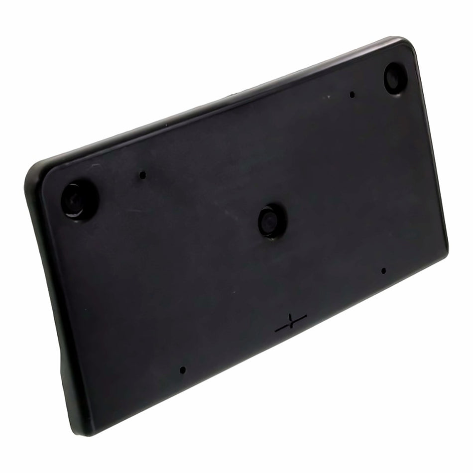2011-2014 Volkswagen Jetta License Plate Bracket Front (Matte-Black) Sdn – Side View (VW1068102)