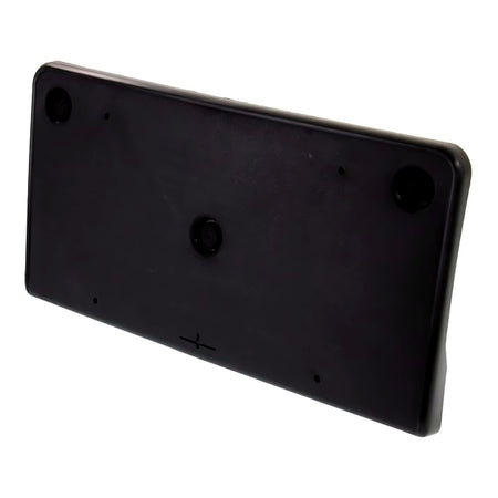 2011-2014 Volkswagen Jetta License Plate Bracket Front (Matte-Black) Sdn – Angle View (VW1068102)