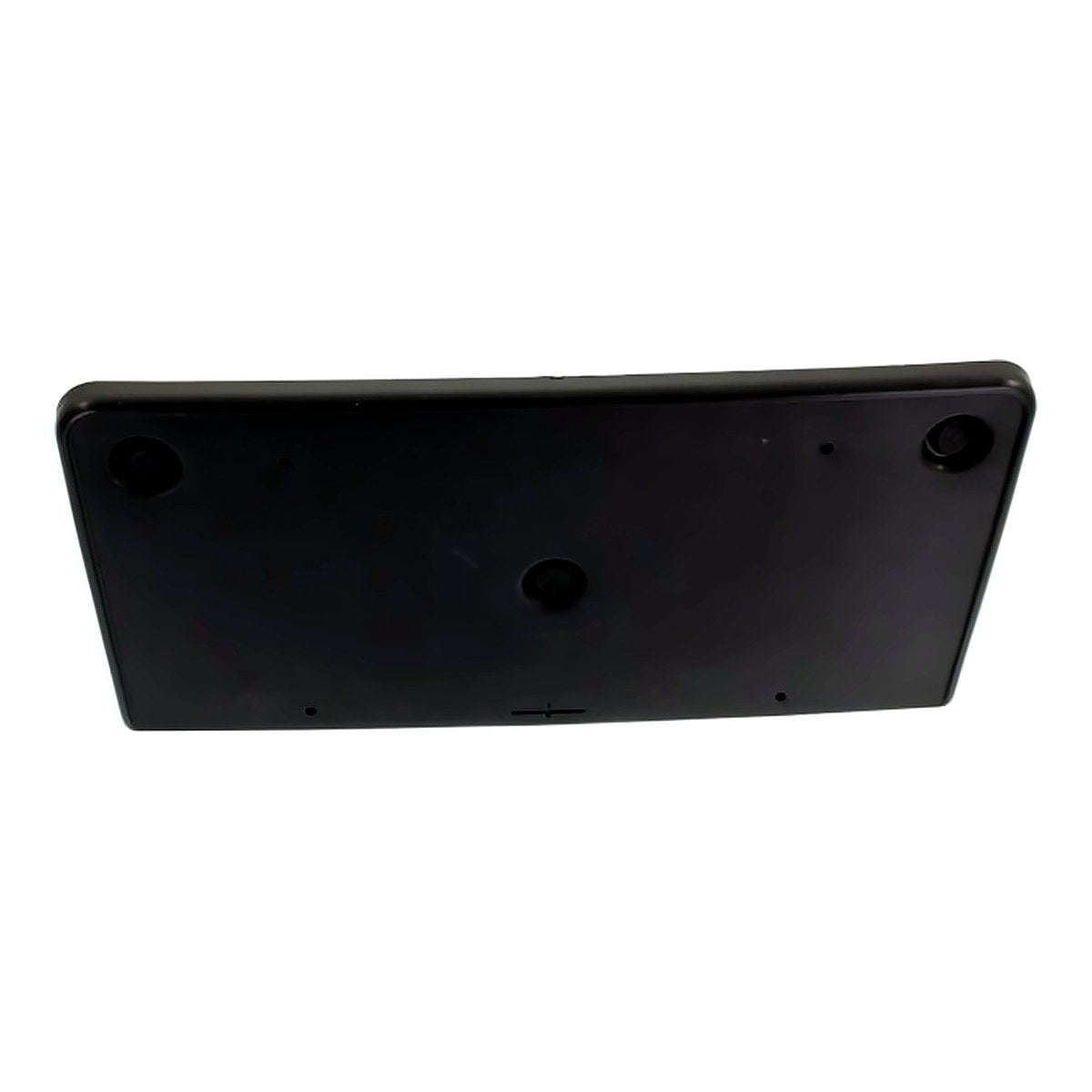 2011-2014 Volkswagen Jetta License Plate Bracket Front (Matte-Black) Sdn – Detail View (VW1068102)