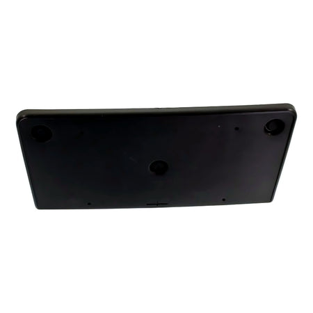 2011-2014 Volkswagen Jetta License Plate Bracket Front (Matte-Black) Sdn – Detail View (VW1068102)