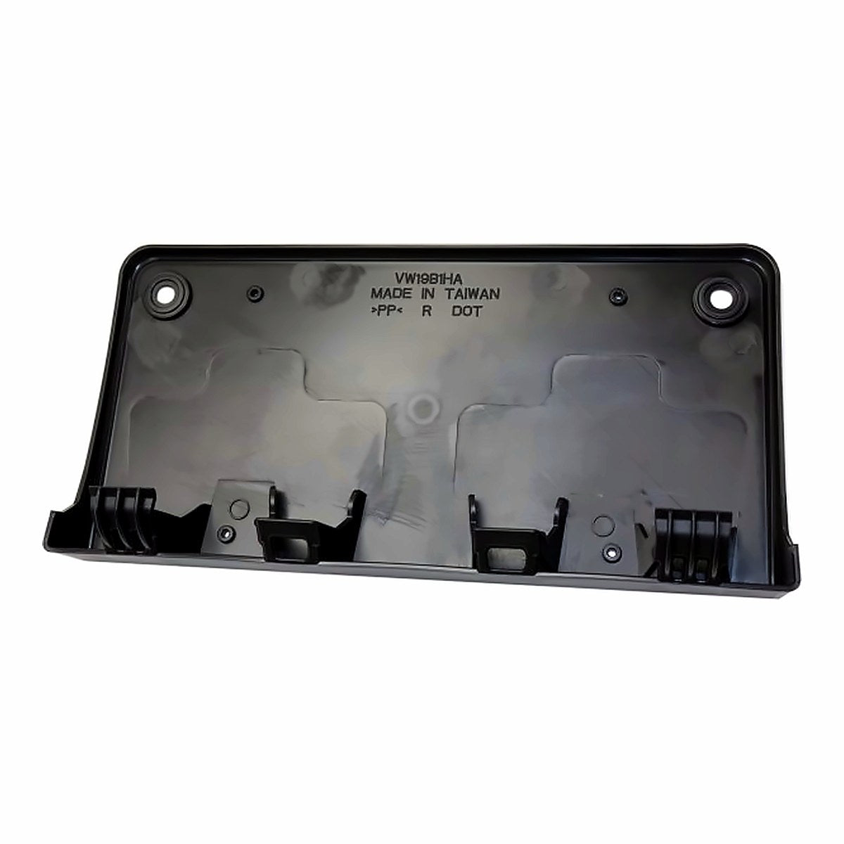 2016-2019 Volkswagen Passat License Plate Bracket Front Exclude R-Line – Close-Up View (VW1068110)
