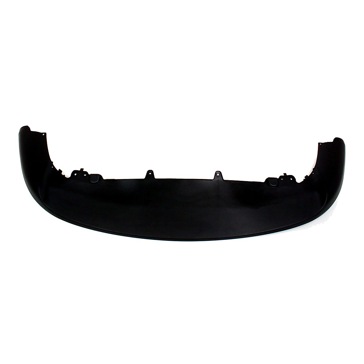 2005-2010 Volkswagen Jetta Bumper Spoiler Front Black Textured_VW1093108-2