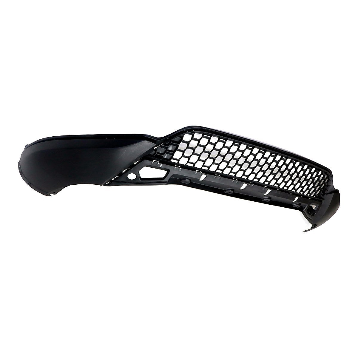 2012-2017 Volkswagen Tiguan Bumper Spoiler Front Dark Gray With Moulding Hole (Use On Model With 2-Piece Wheel Flare Moulding)_VW1094115-2