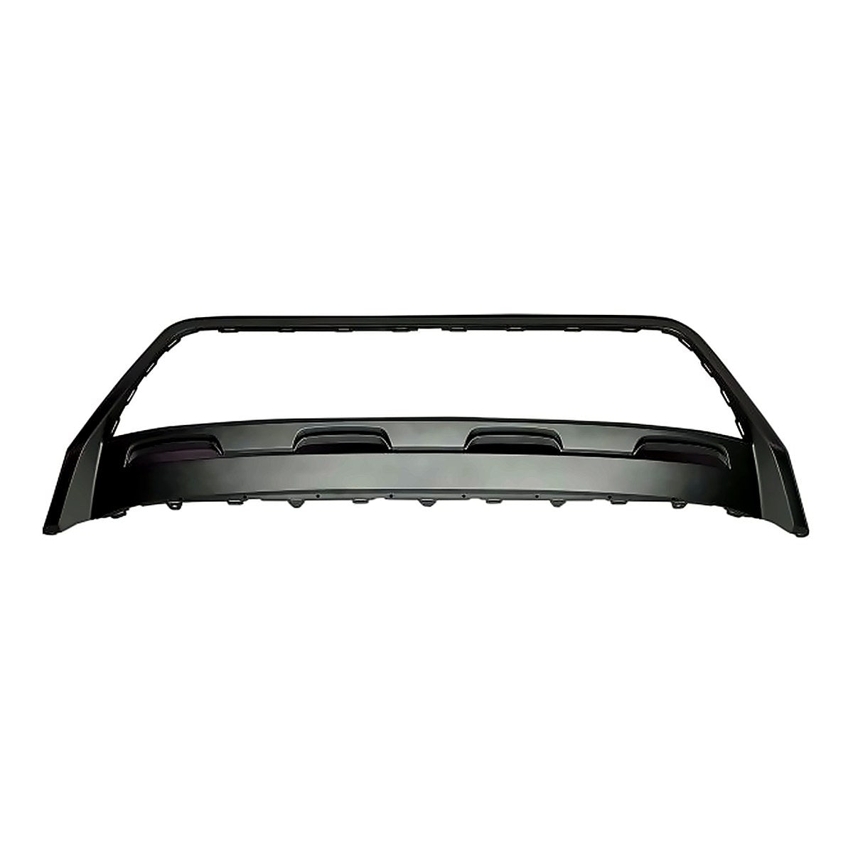 2018-2021 Volkswagen Tiguan Grille Moulding Gray Primed Without R-Line – Front View (VW1095109)
