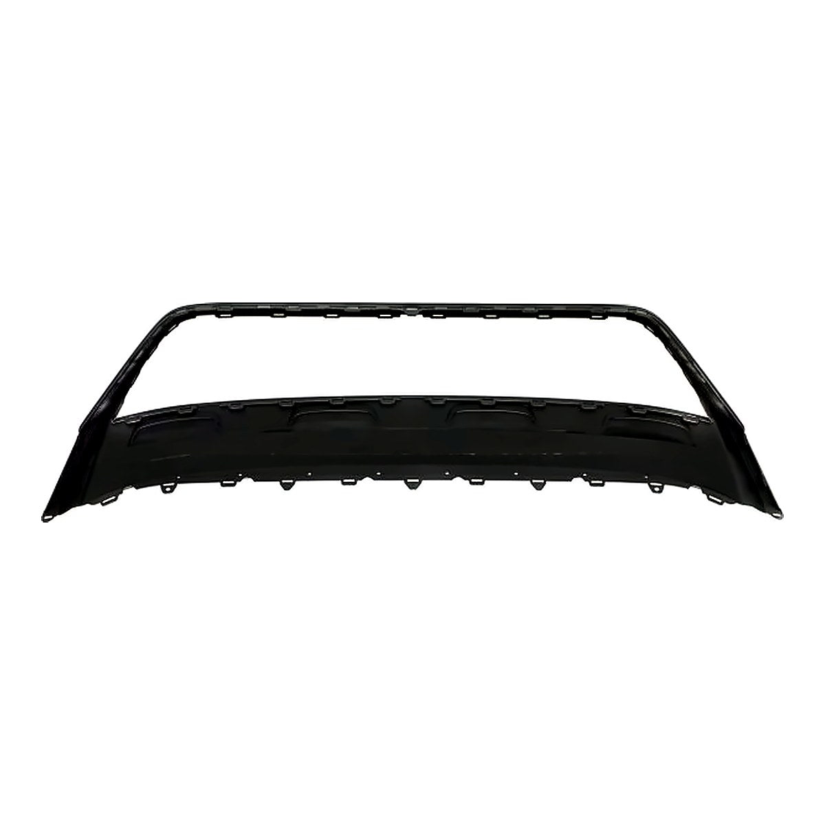 2018-2021 Volkswagen Tiguan Grille Moulding Gray Primed Without R-Line – Back View (VW1095109)