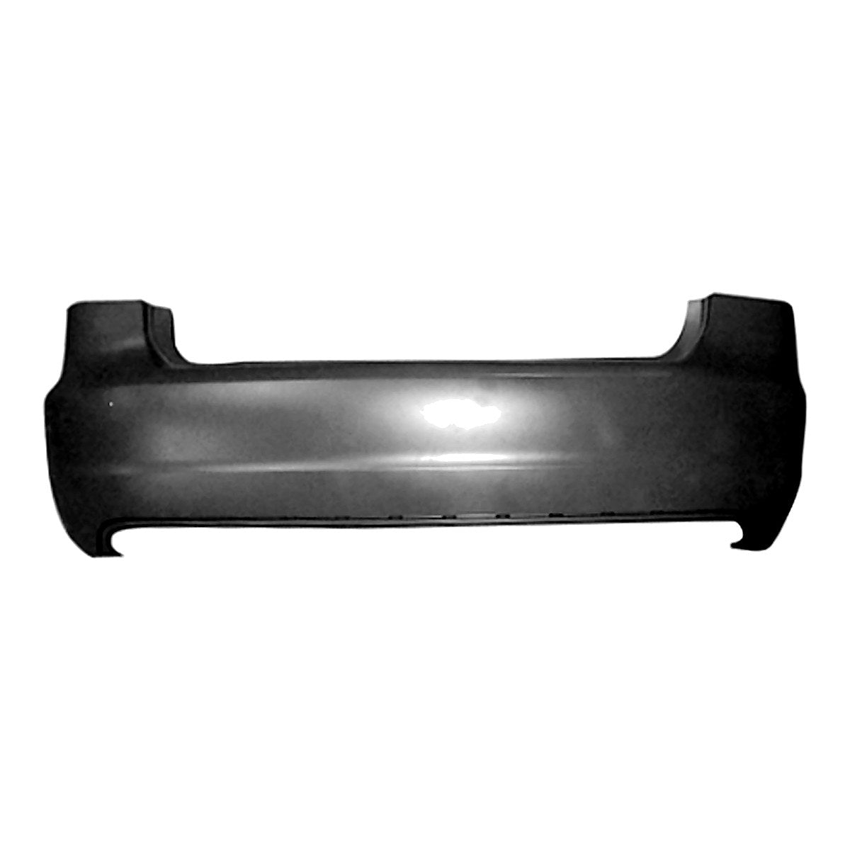 2012-2015 Volkswagen Passat Bumper Rear Primed Without Moulding Without Sensor_VW1100192