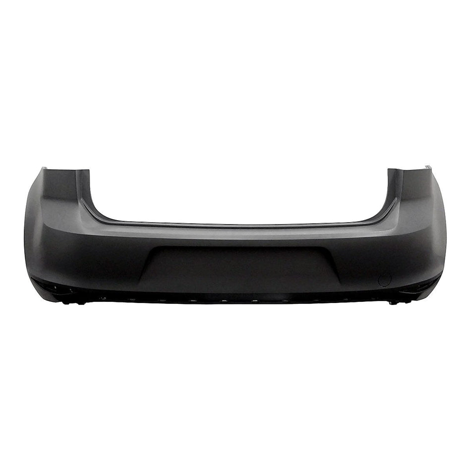 2015-2017 Volkswagen Golf_Hatchback Bumper Rear Primed Without Sensor – VW1100202