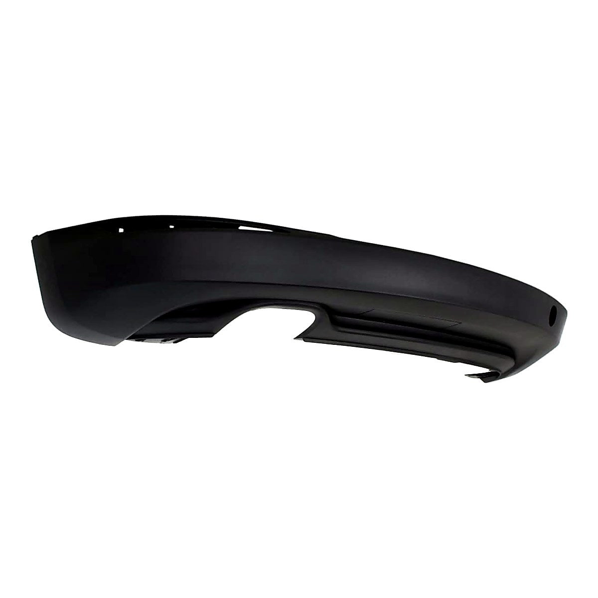 2009-2017 Volkswagen Tiguan Bumper Rear Lower Textured Black Without Sensor/Trialer Hitch Hole/R-Line_VW1115103-3