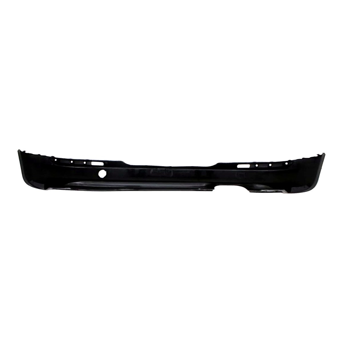 2009-2017 Volkswagen Tiguan Bumper Rear Lower Textured Black Without Sensor/Trialer Hitch Hole/R-Line_VW1115103-4