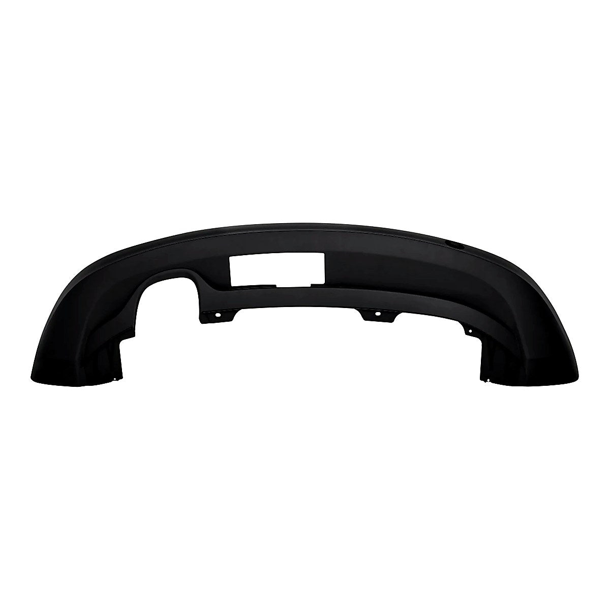 2009-2017 Volkswagen Tiguan Bumper Rear Lower Textured Black Without Sensor/R-Line With Hitch Hole_VW1115104-4
