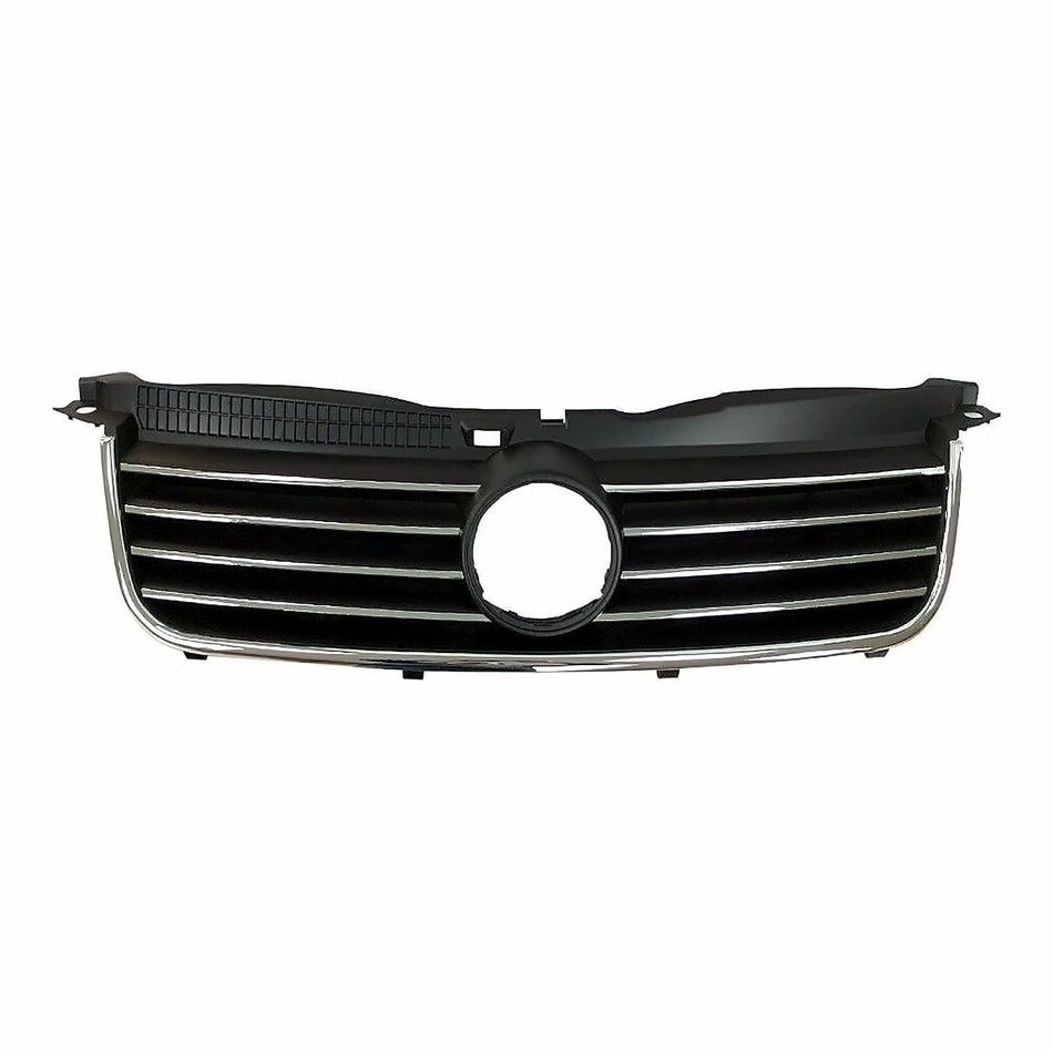 2001-2005 Volkswagen Passat Grille Chrome/Black 1.8/2.0L – Front View (VW1200134)