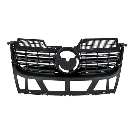 2005-2010 Volkswagen Jetta Grille Ptm Primed Black – Front View (VW1200139)
