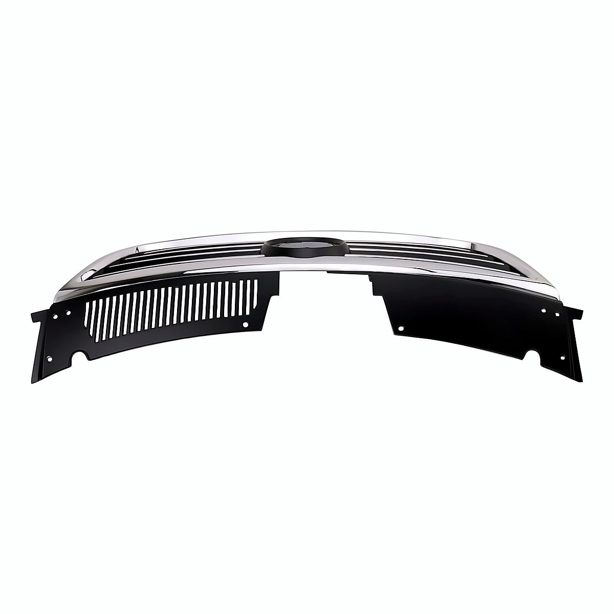2006-2010 Volkswagen Passat Grille Chrome/Black Requires 150Mm Emblem And Trim Ring – Side View (VW1200142)