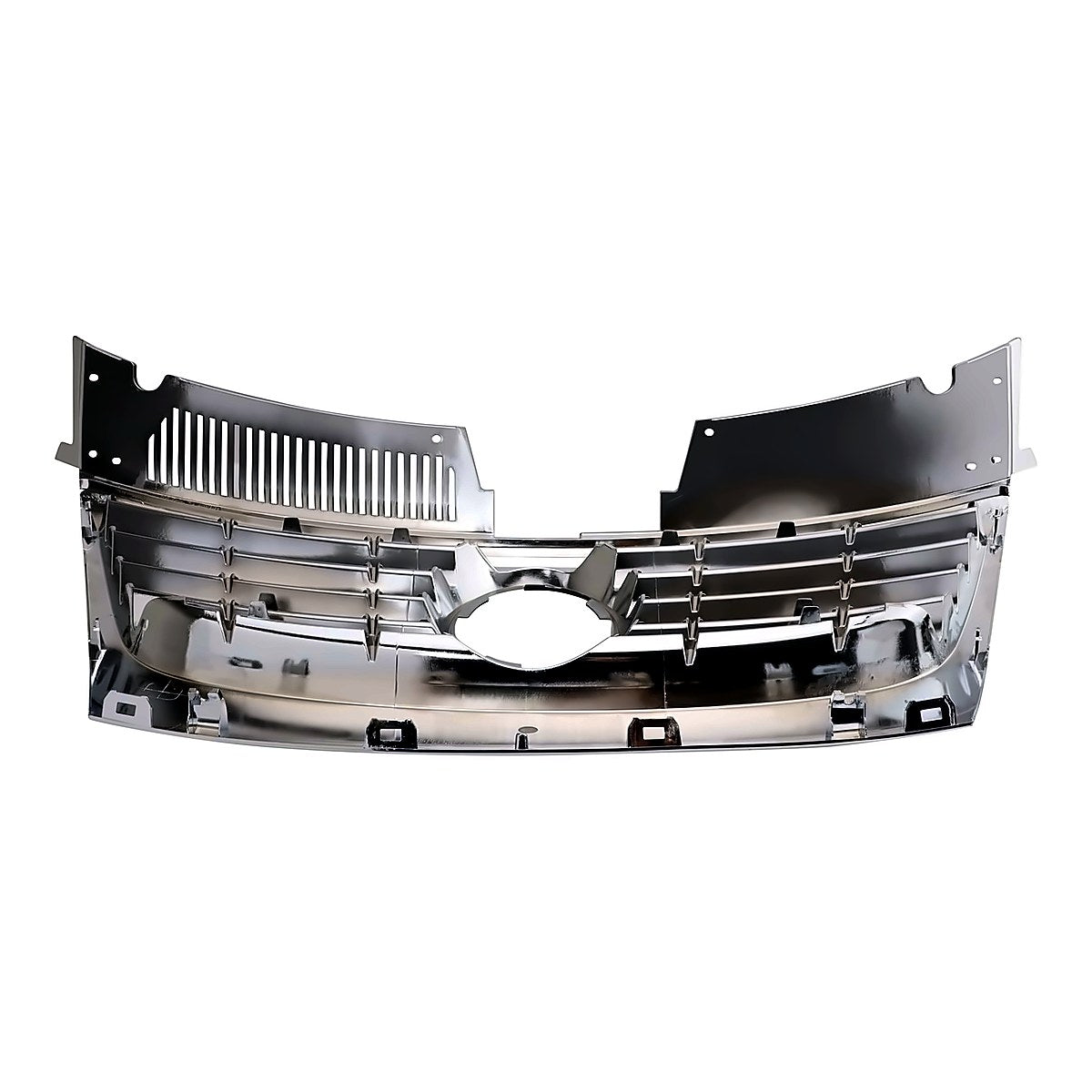 2006-2010 Volkswagen Passat Grille Chrome/Black Requires 150Mm Emblem And Trim Ring – Side View (VW1200142)